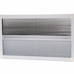 W1000 x H500 mm Interior roller blind for Carbest RW Motion windows - Frame color White