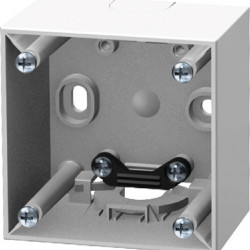 Berker surface-mounted enclosure, high, polar white