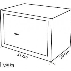 Rex - Compact Furniture Safe