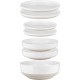Melamine dinnerware set Odette - 7-piece - For 2 people