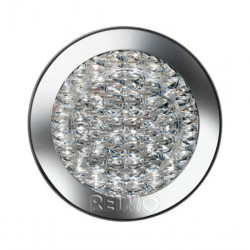 LED flasher Cat2 12V, 3W IP67 500 mm cable clear