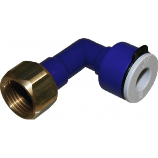 Angle connector, screw 1/2 SB