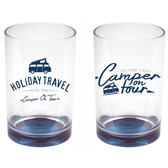 Holiday Travel Key West drinking glasses, set of 2, 350ml