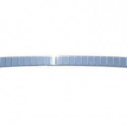 Carbest loading sill protector for Mercedes Sprinter/VW Crafter, made of brushed stainless steel