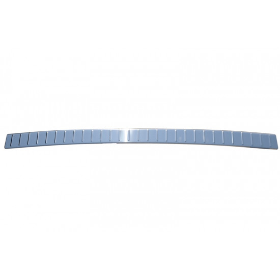 Carbest loading sill protector for Mercedes Sprinter/VW Crafter, made of brushed stainless steel