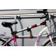 Rail Premium S bicycle rail, silver