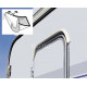 Self-adhesive rain gutter, length: 350cm