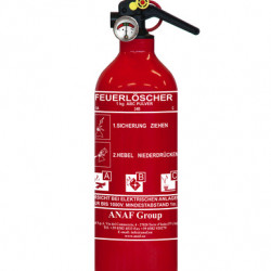 ABC Fire Extinguisher 1 kg - With Pressure Gauge