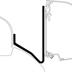 Awning adapter for Thule wall awnings