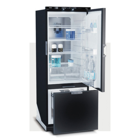 Compressor refrigerator Slim 250 CHR - 250 l - Grey