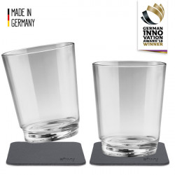 SILWY Magnetic Plastic Drinking Cups THE CLASSIC, Set of 2