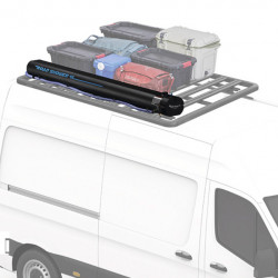 RoadShower - Aluminum solar shower for mounting on the roof rack