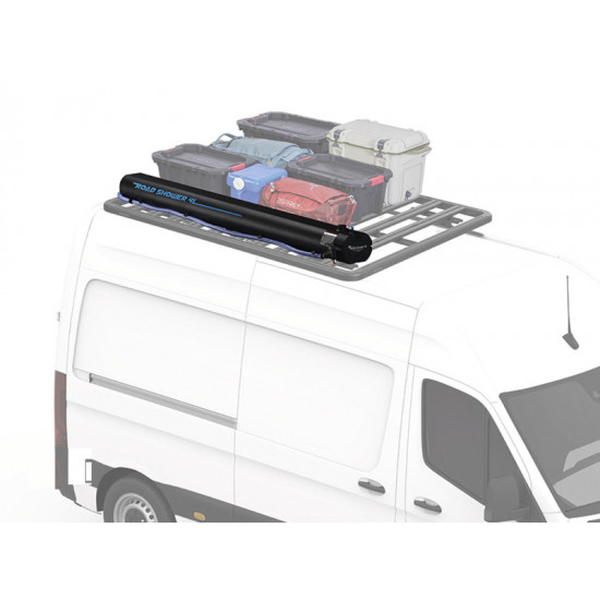 RoadShower - Aluminum solar shower for mounting on the roof rack