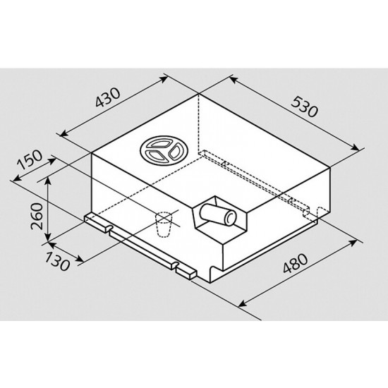 Water tank 50l EV1111