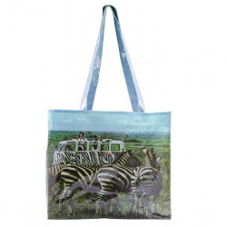 VW Collection T1 Bulli Bus Shopper - Bag PVC - Safari