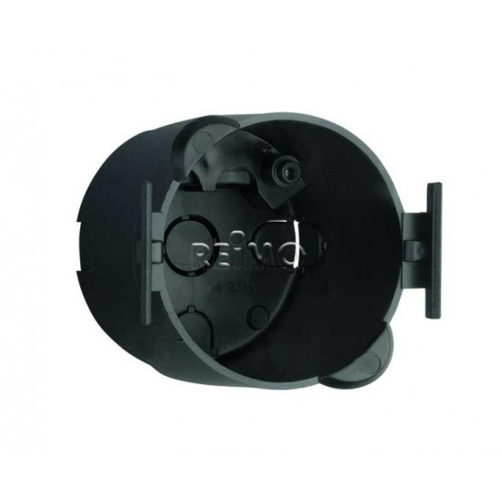 230V socket: Protective cap for 2 cables, 45mm installation depth. Loose.