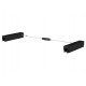 LAS adapter for BC260 towbar-mounted bicycle carriers, black