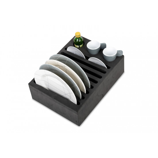 Plate/glass/bottle holder