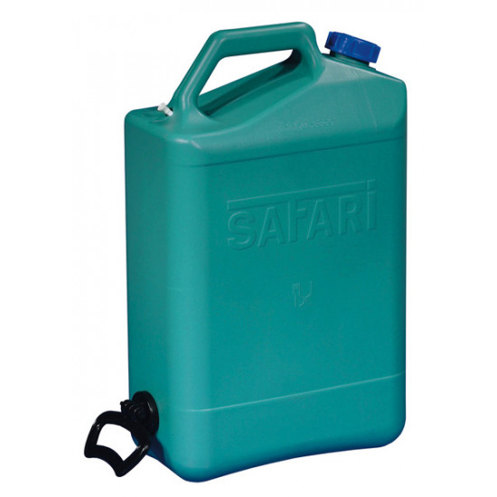 Water canister with spout closure, 23 l