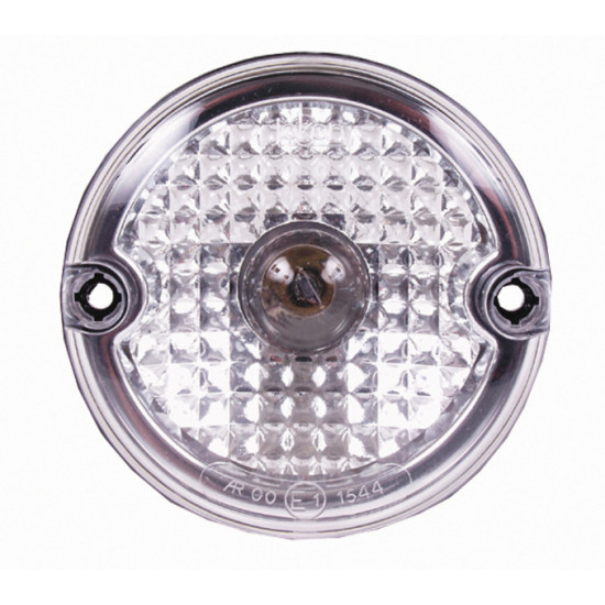 Reversing light in clear glass look