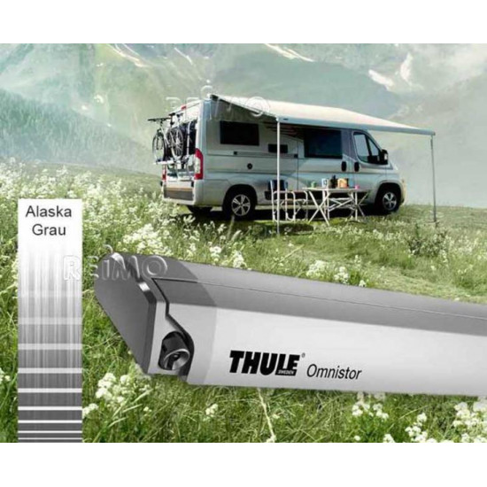 Thule roof awning 6200, length: 3.75m, silver housing