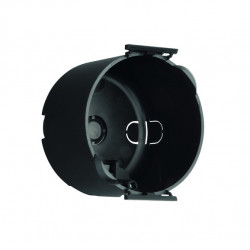 Touch protection cap with 1 cable entry - Black