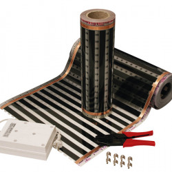 Heating foil 48 V, 43 cm wide for motorhomes and caravans