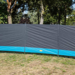 Windbreak with 3 elements 500x140 cm