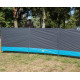 Windbreak with 3 elements 500x140 cm
