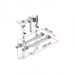 Carry-Bike Series Frame - Bicycle Carrier Deep Black