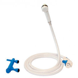 Ultraflow outdoor shower, pure white