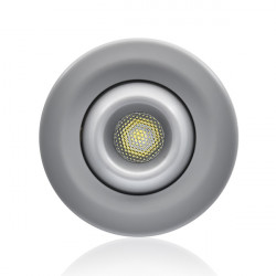 LED recessed spotlight made of ABS