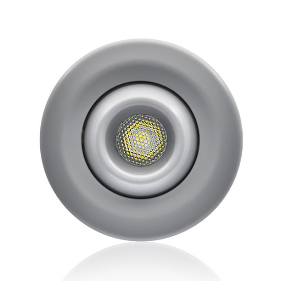 LED recessed spotlight made of ABS