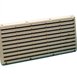 Surface-mounted ventilation grille