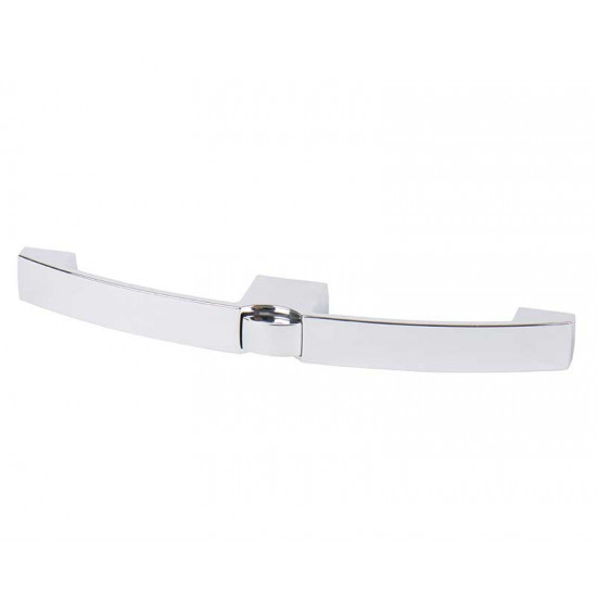 Plastic furniture handle - chrome glossy