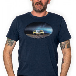 T-shirt "VW Bulli" - Dark blue - For men