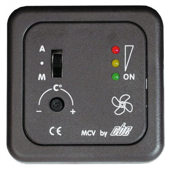 Tornado double-fan refrigerator with MCV-2 display panel