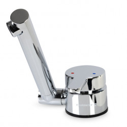 Single-lever mixer - polished chrome