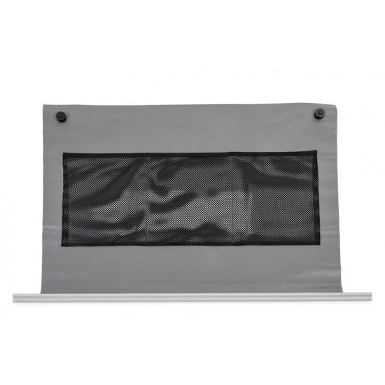 Wheel arch cover for single-axle caravans