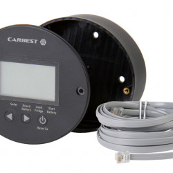 Separate oval solar monitor
