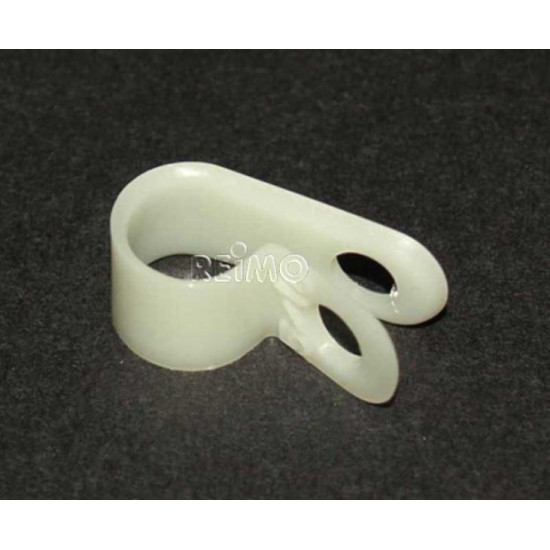 Plastic pipe clamp 8 mm loose