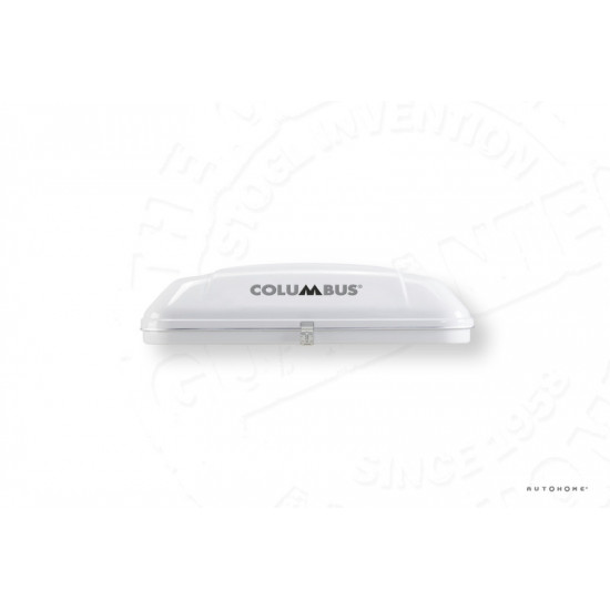 Columbus Variant hard-shell roof tent - Grey fabric - White shell - Medium X-Long