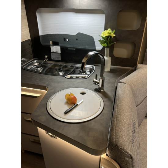 Cutting boards and sink insert - for manufacturers with a round sink of approx. 310 mm