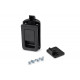 Snap lock 36 x 59 mm for door thicknesses 12 - 18 mm - Matte Black