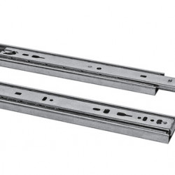 Removable drawer slide - 400 mm - 1 pair