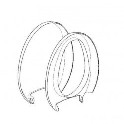 Toilet seat with lid C220 white