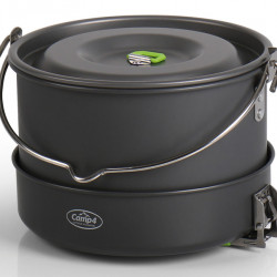 Camping cookware Elite L - 5-piece aluminum pot set