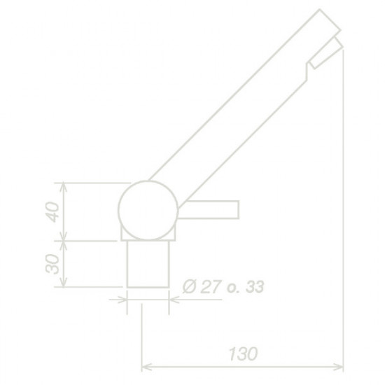 Single-lever mixer TREND A - Swivel spout