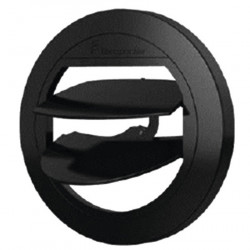 Closable air vent for Airtronic D2 auxiliary heater, Ø50/60mm, black