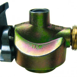 Gas regulator adapter clip-on 21 mm